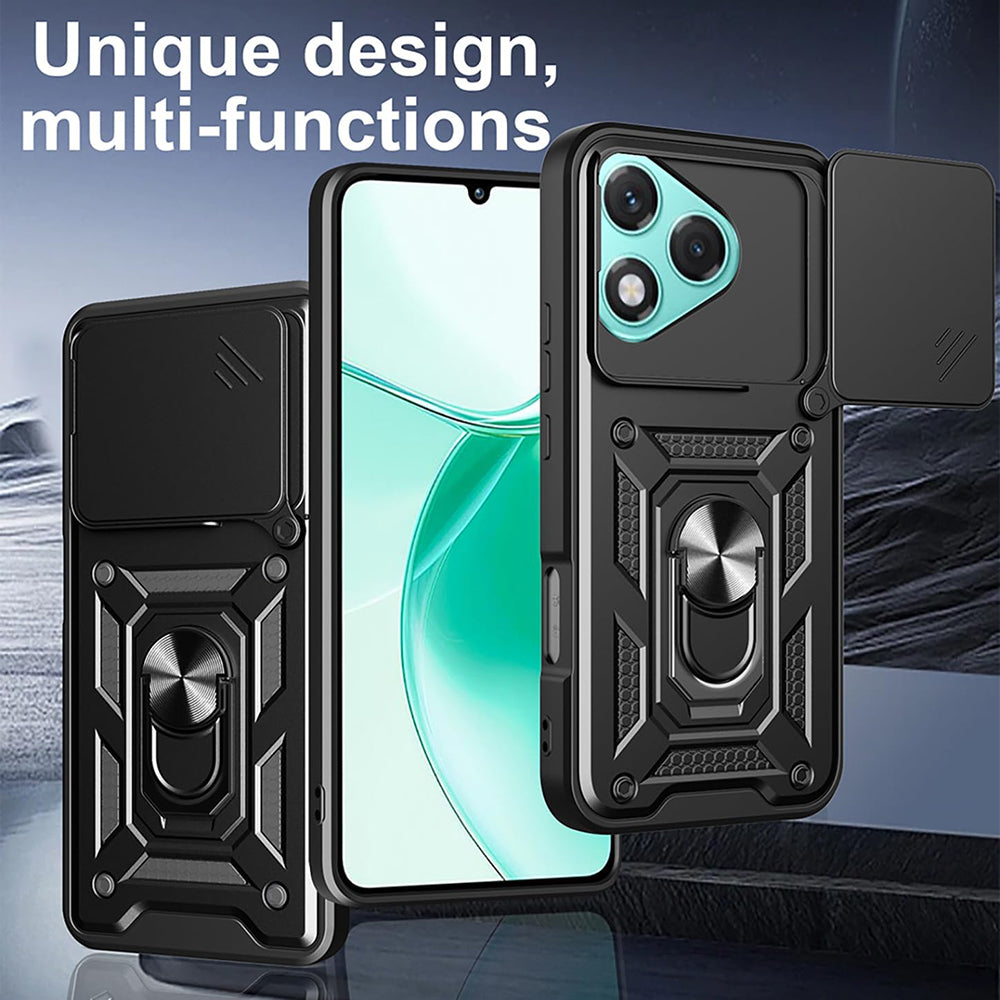 Custodia per Honor 400 Lite, Techsuit, CamShield, Blu