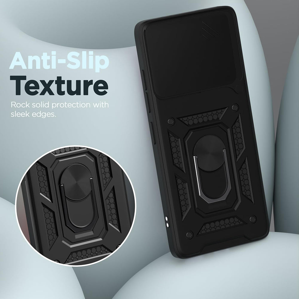 Custodia per Honor 400 Lite, Techsuit, CamShield, Blu