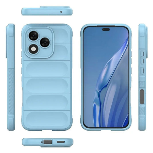 Custodia per Honor 400 Lite, Techsuit, Magic Shield, Blu