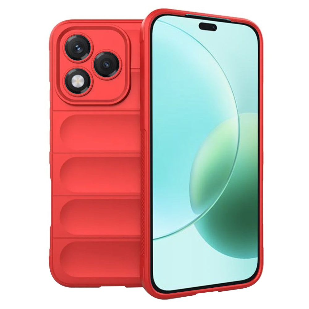 Custodia per Honor 400 Lite, Techsuit, Magic Shield, Rossa
