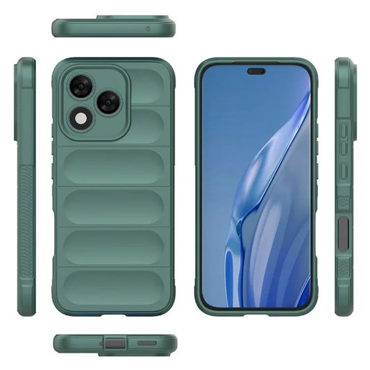 Custodia per Honor 400 Lite, Techsuit, Magic Shield, Verde