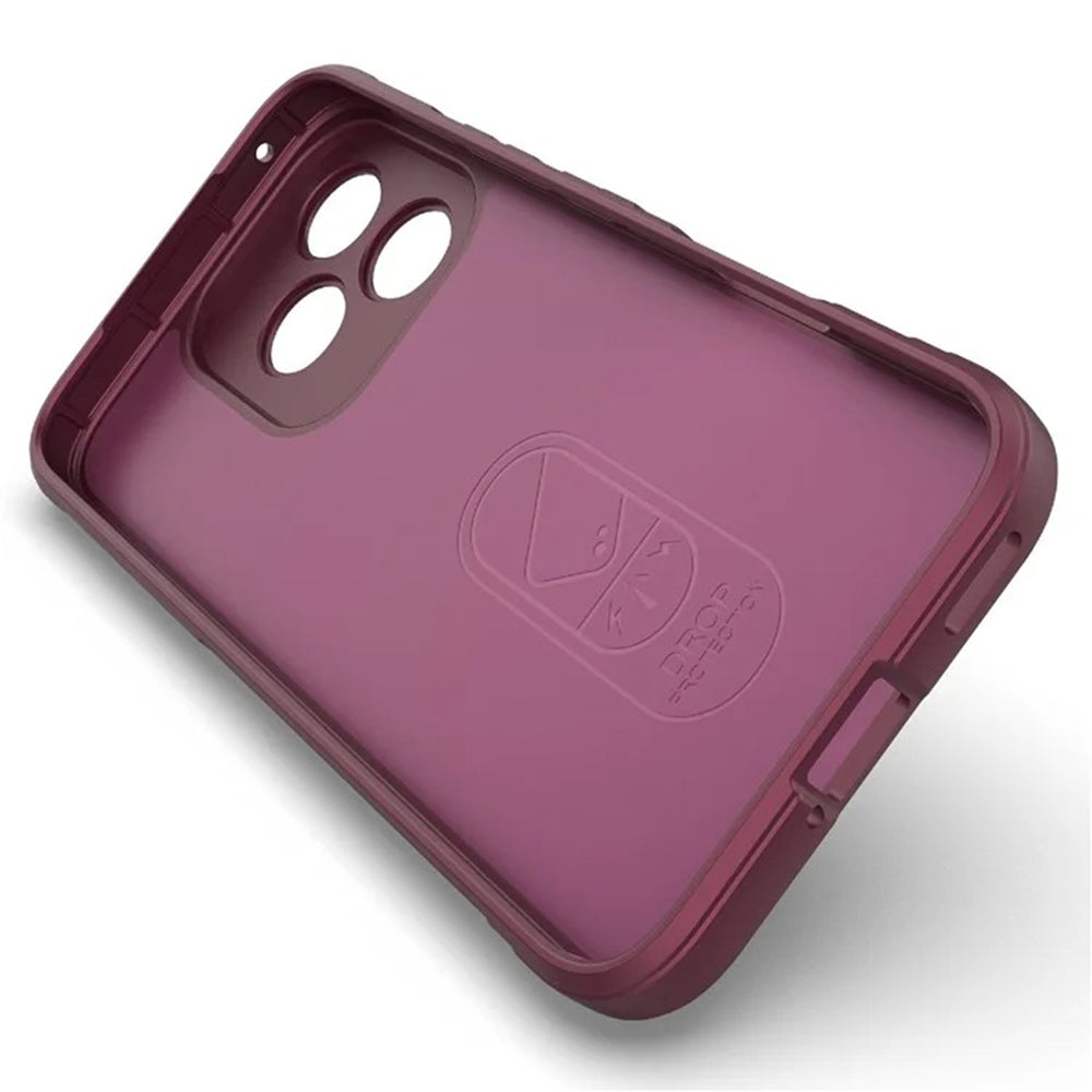 Custodia per Honor 400 Lite, Techsuit, Magic Shield, Vinaccia