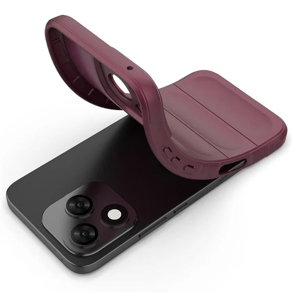 Custodia per Honor 400 Lite, Techsuit, Magic Shield, Vinaccia