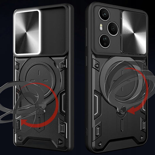 Custodia per Honor 400 Pro, Techsuit, CamGuard Pro, Rosa Oro