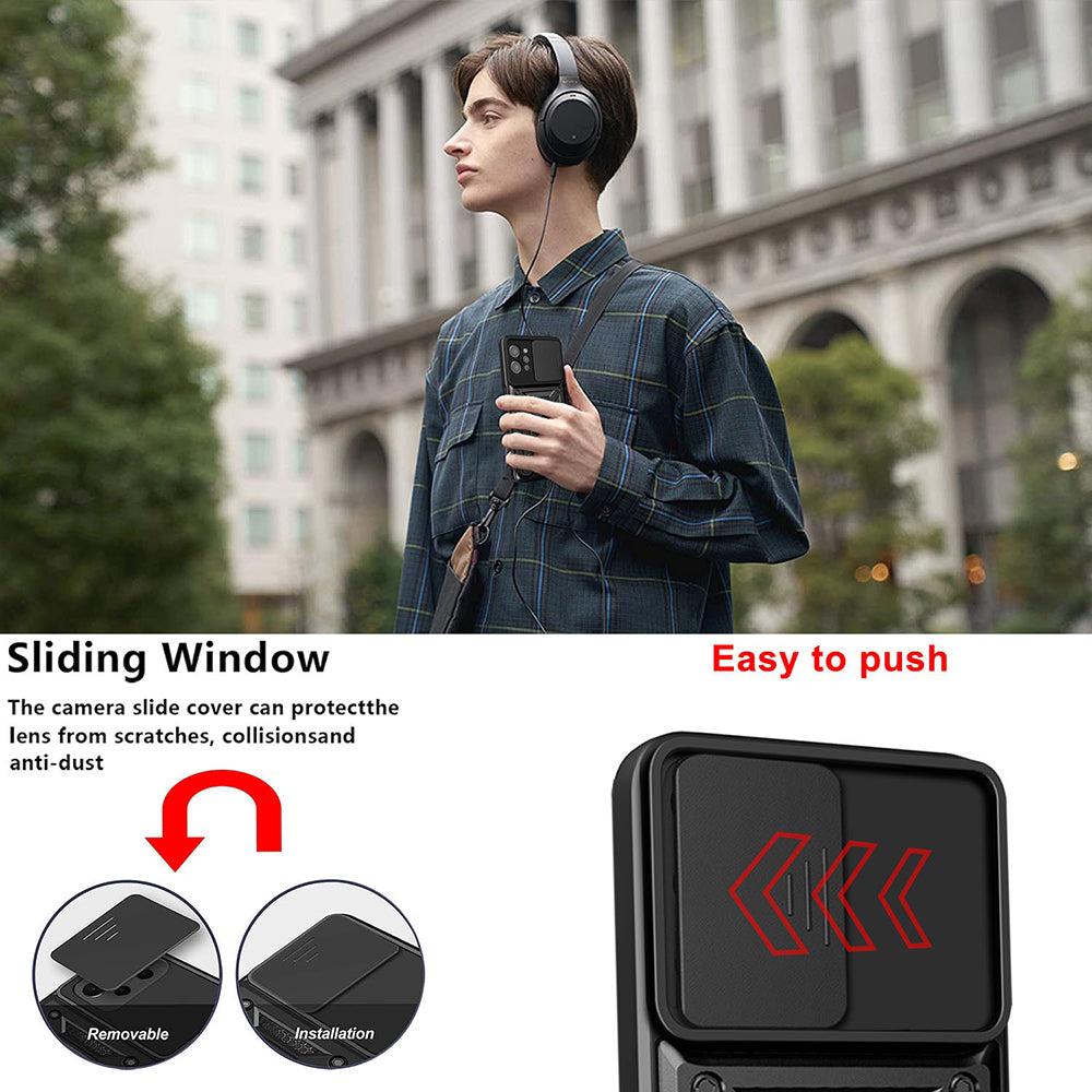 Custodia per Honor 400 Pro, Techsuit, CamShield, Blu