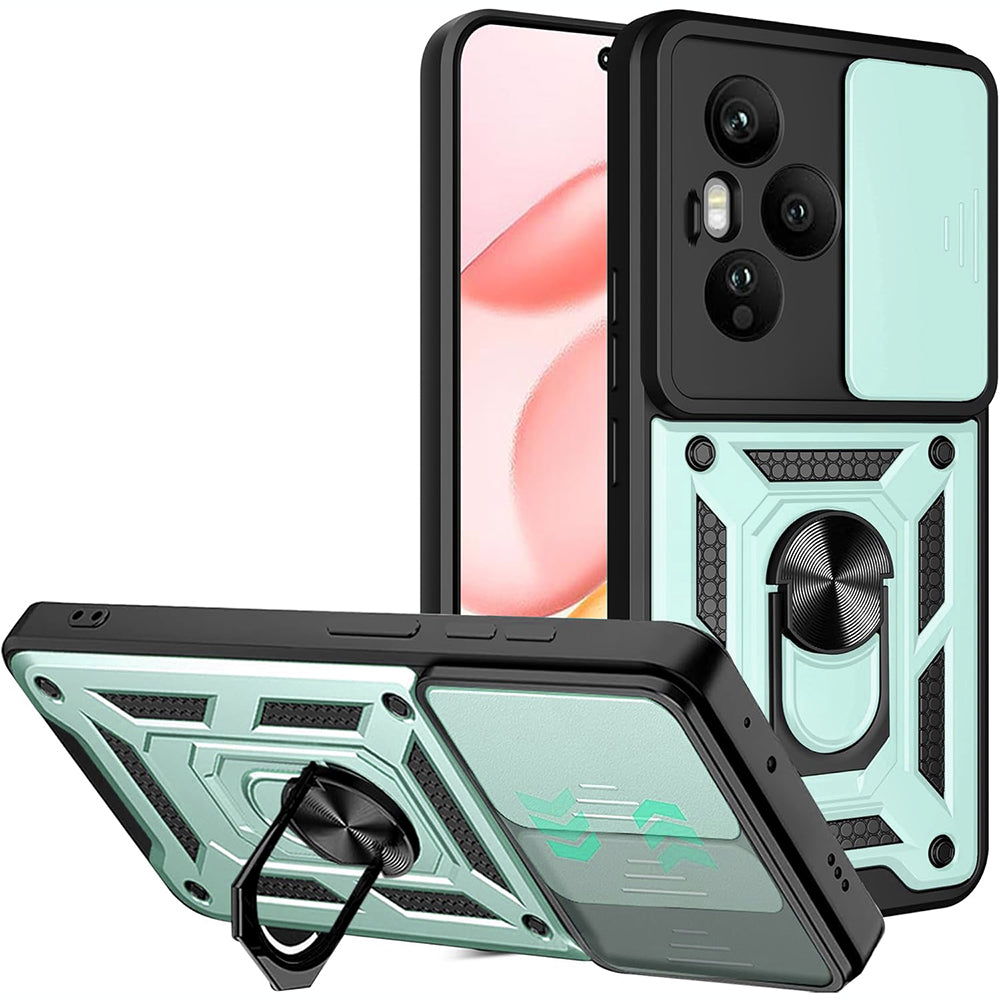 Custodia per Honor 400 Pro, Techsuit, CamShield, Verde