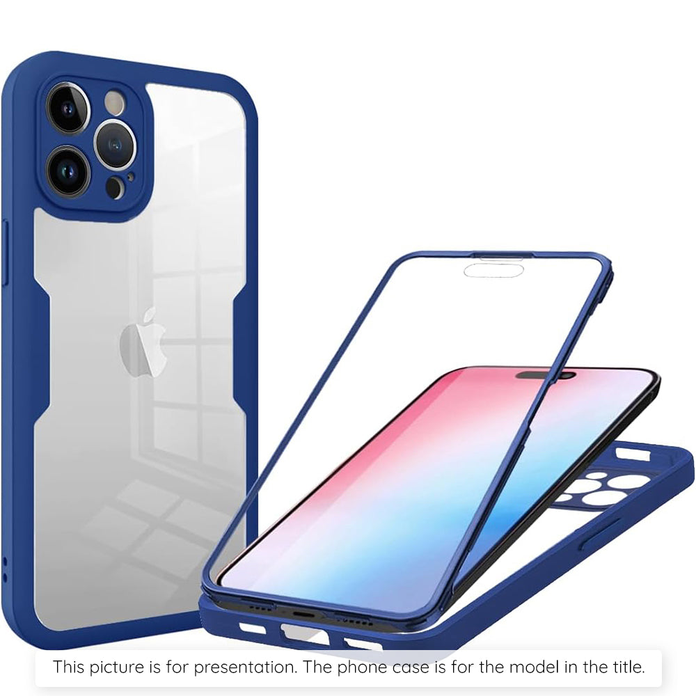 Custodia per Honor 400 Pro, Techsuit, ColorVerse 360, Blu