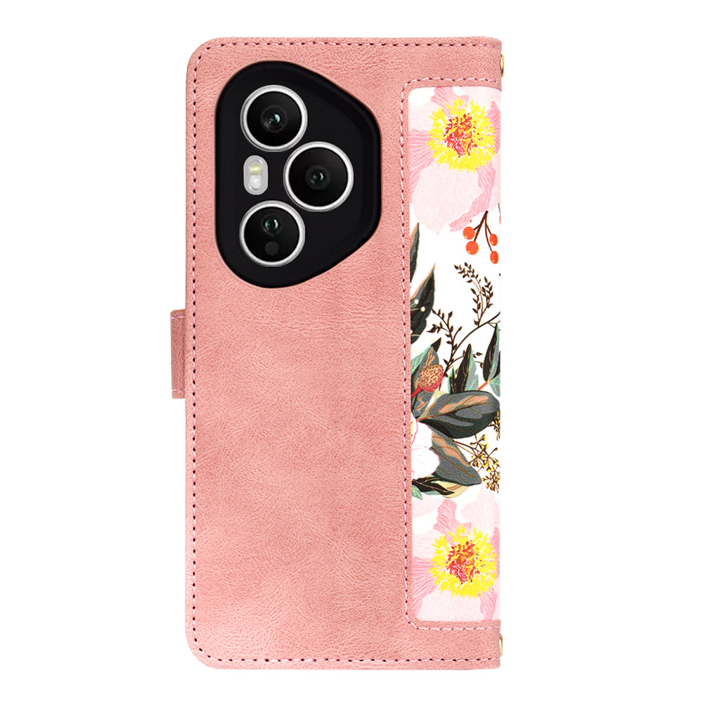 Custodia per Honor 400 Pro, Techsuit, FlipCraft, Rosa