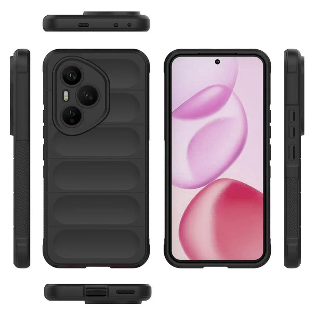 Custodia per Honor 400 Pro, Techsuit, Magic Shield, Nera