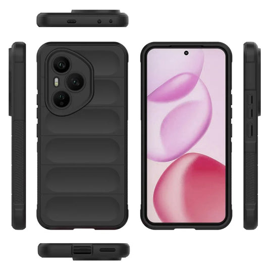 Custodia per Honor 400 Pro, Techsuit, Magic Shield, Nera