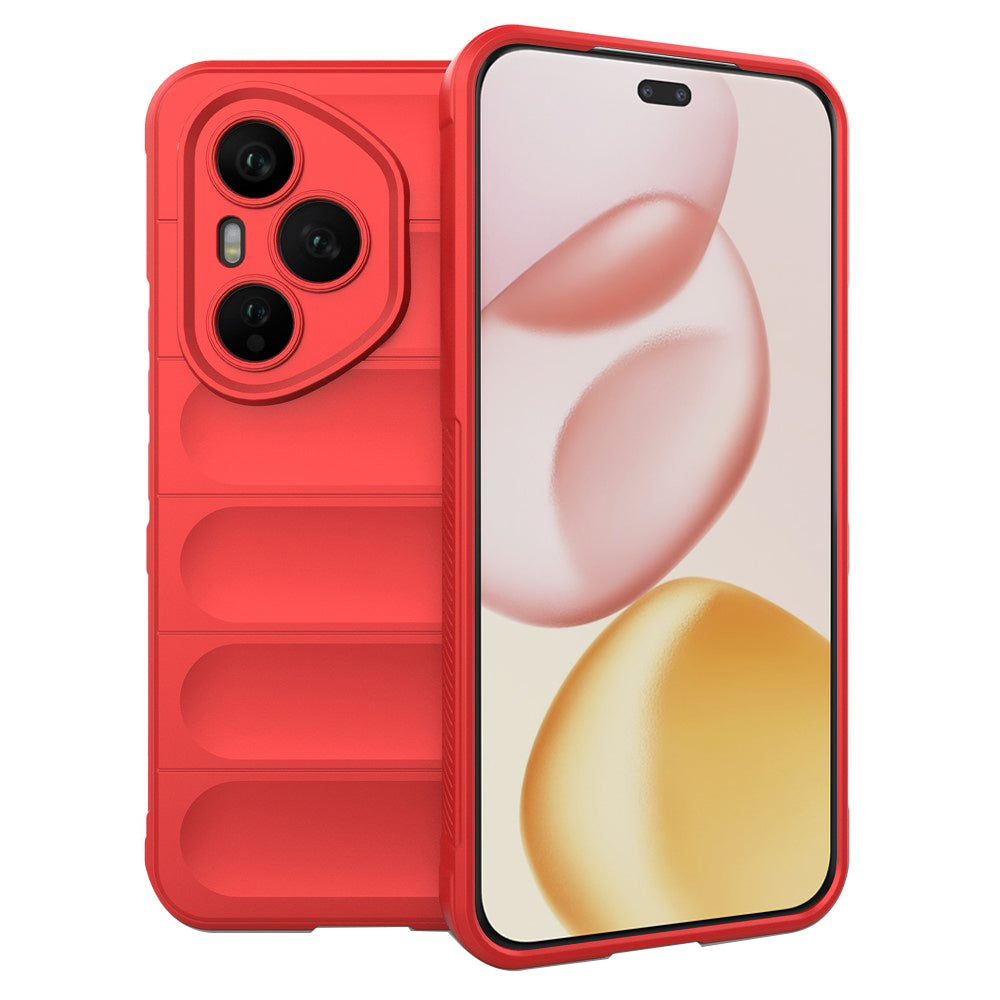 Custodia per Honor 400 Pro, Techsuit, Magic Shield, Rossa