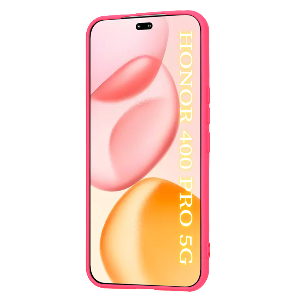 Custodia per Honor 400 Pro, Techsuit, SoftFlex, Rosa Scuro
