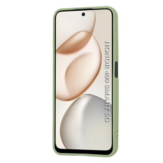 Custodia per Honor 400 Smart 4G / X7d 4G / 400 Smart 5G, Techsuit, SoftFlex, Verde Chiaro