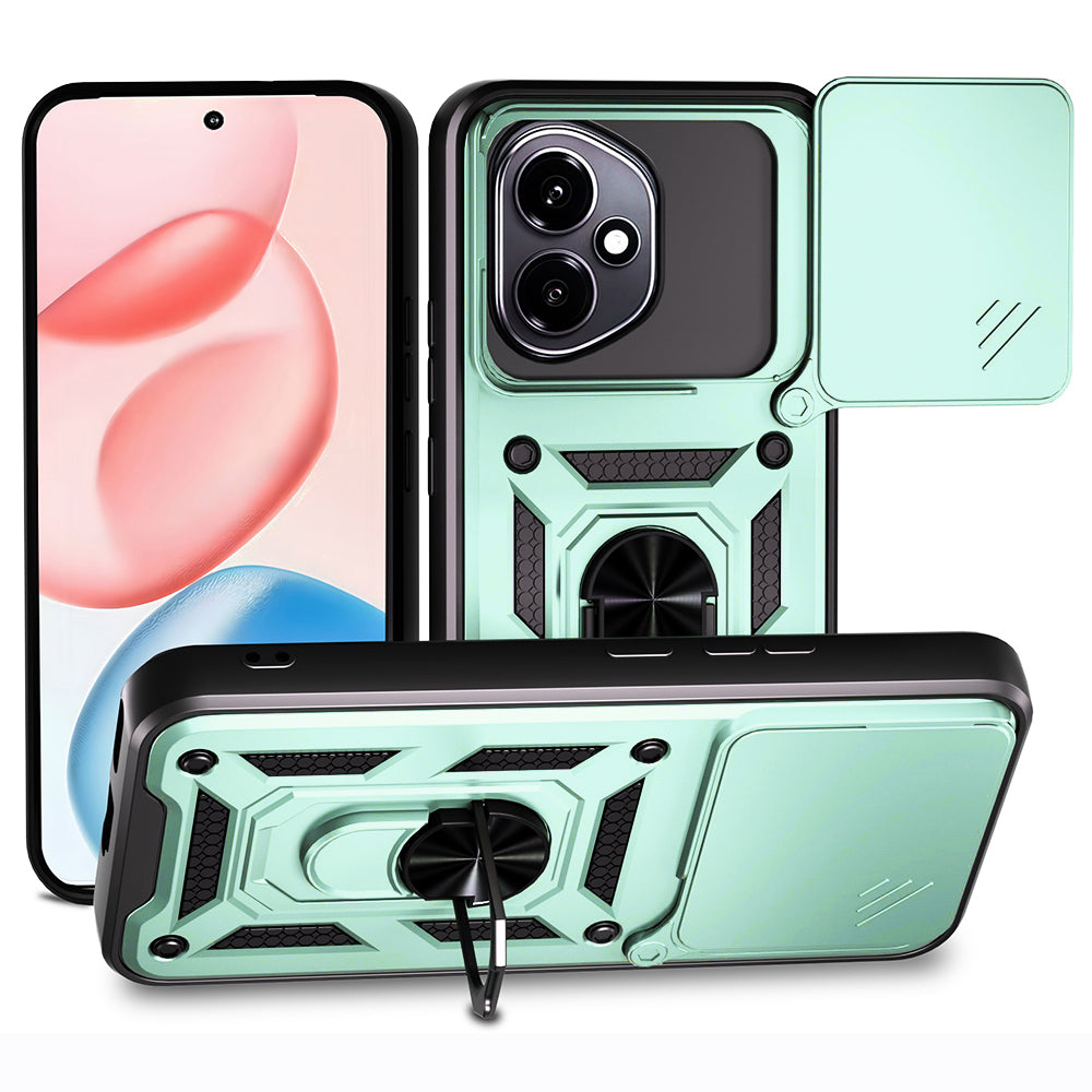 Custodia per Honor 400, Techsuit, CamShield, Verde
