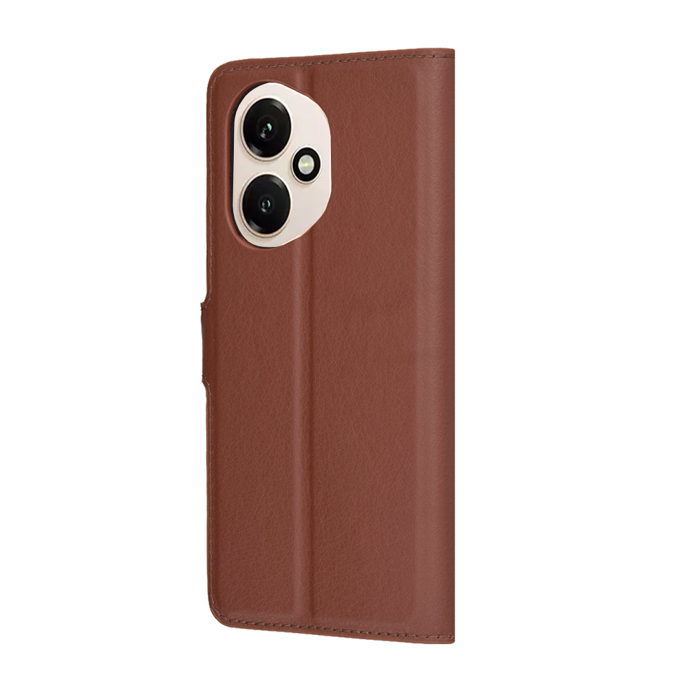 Custodia per Honor 400, Techsuit, Leather Folio, Marrone