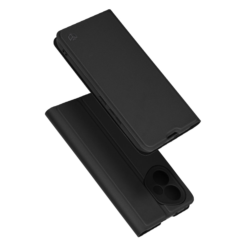 Custodia per Honor 400, Techsuit, Magskin Book, Nera