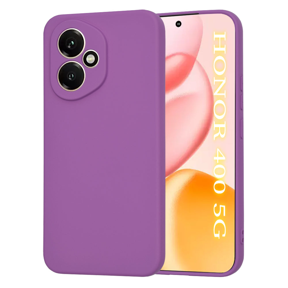 Custodia per Honor 400, Techsuit, SoftFlex, Viola