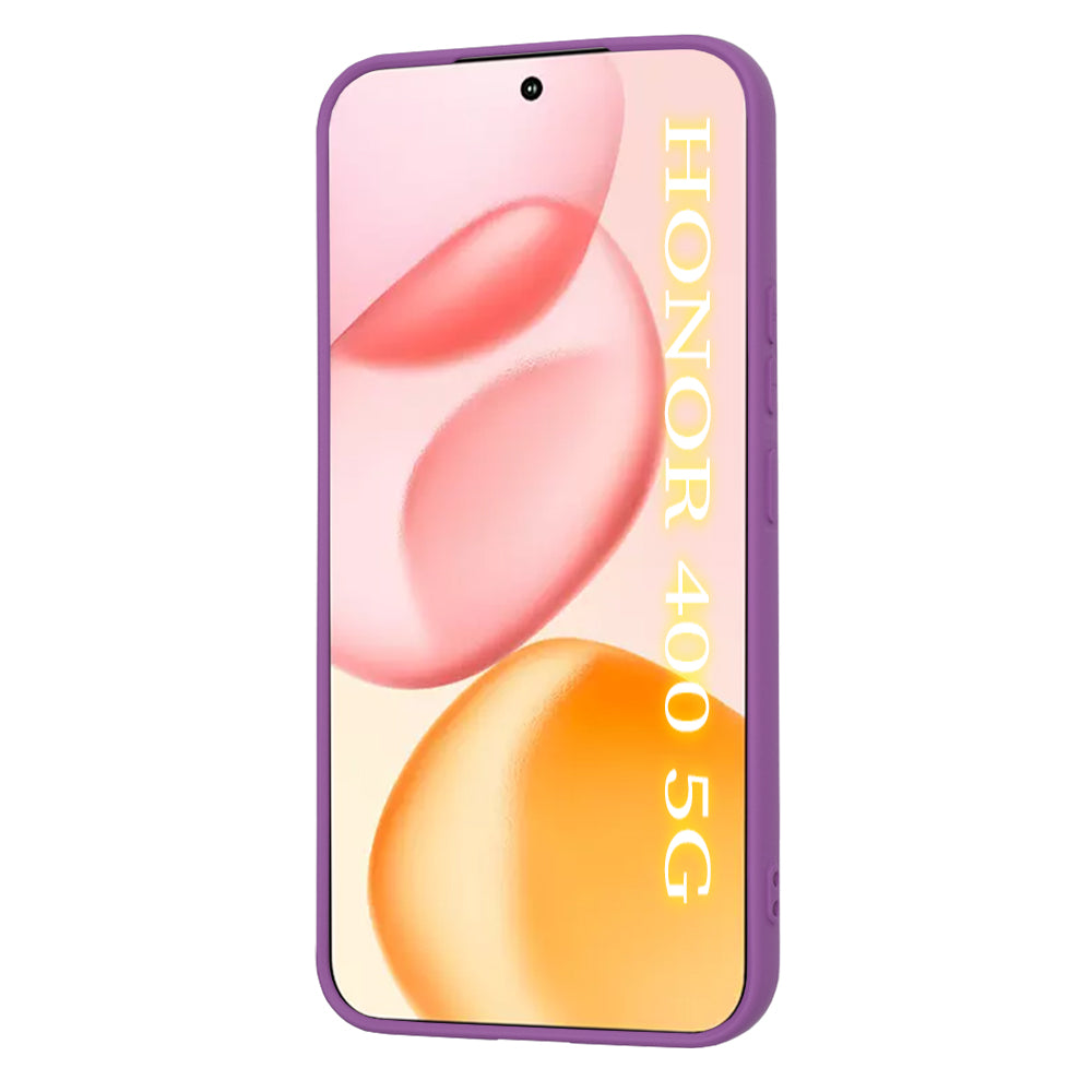 Custodia per Honor 400, Techsuit, SoftFlex, Viola