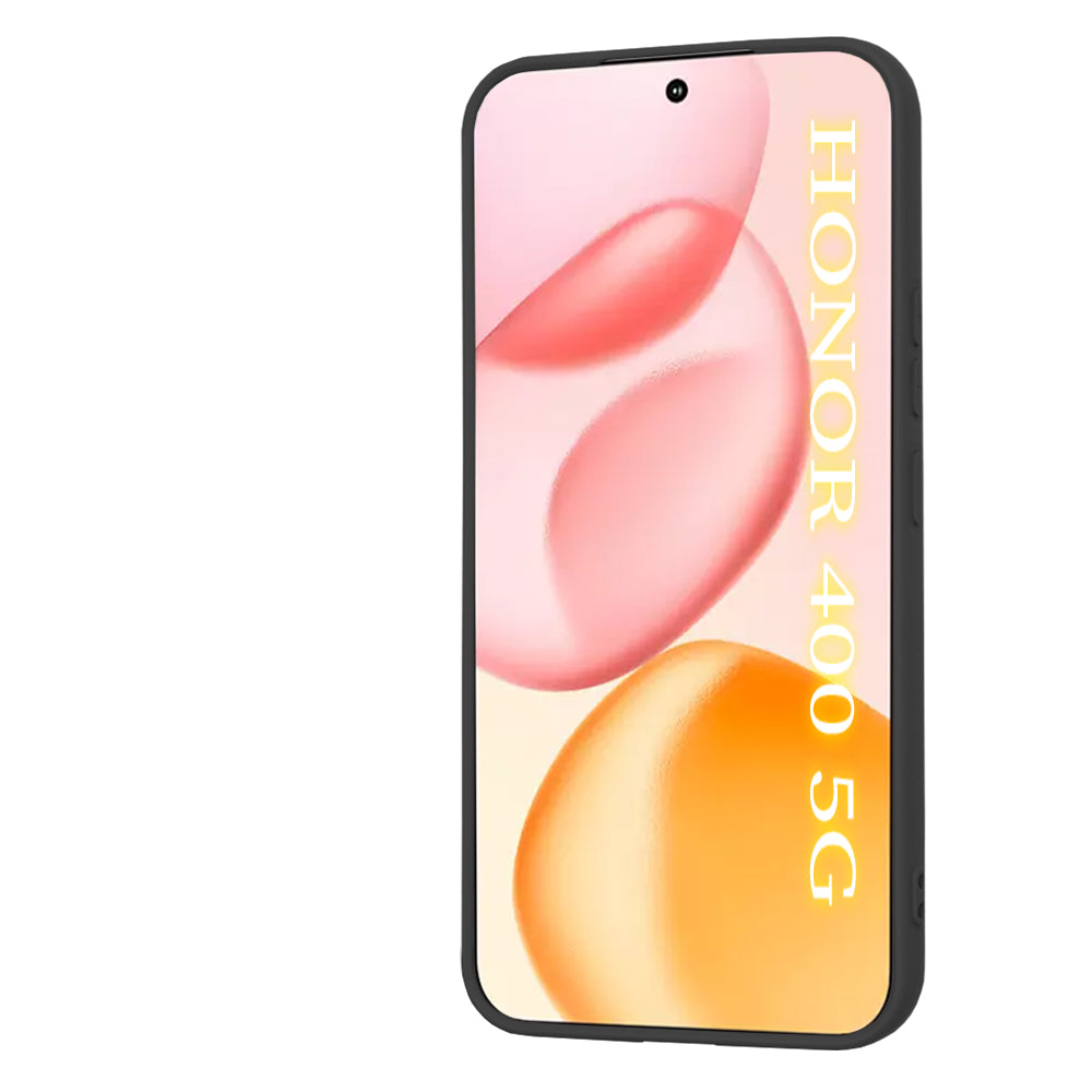 Custodia per Honor 400, Techsuit, SoftFlex, Nera