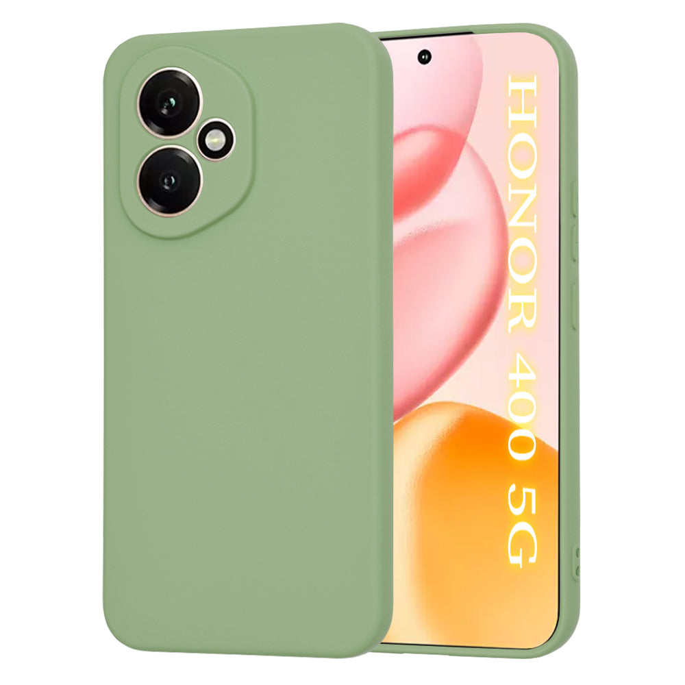 Custodia per Honor 400, Techsuit, SoftFlex, Verde Chiaro