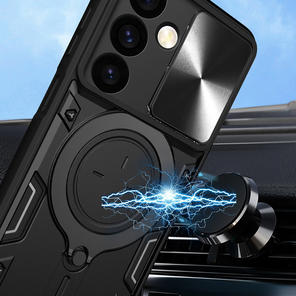 Case for Honor 600 Lite, Techsuit, CamGuard Pro, Red