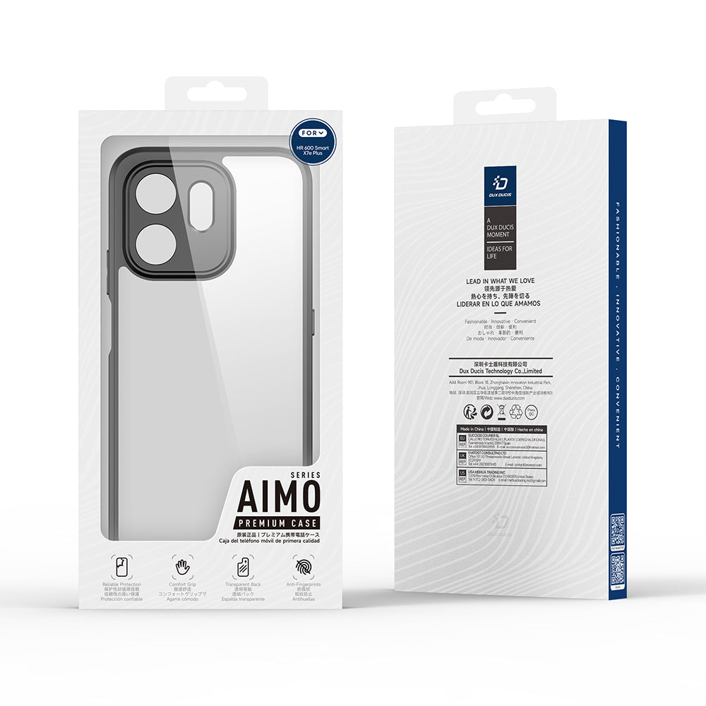 Custodia per Honor 600 Smart, DUX DUCIS, Aimo, nera