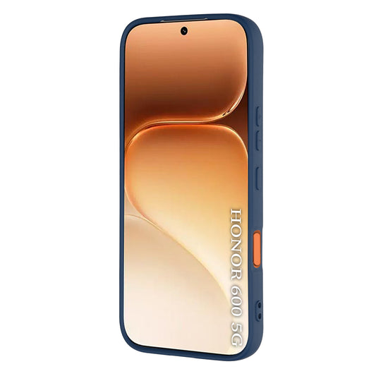 Custodia per Honor 600, Techsuit, SoftFlex, Blu scuro