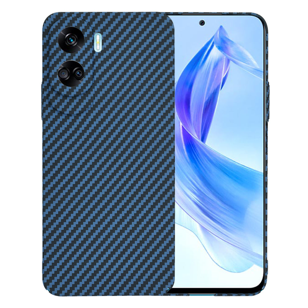 Custodia per Honor 90 Lite, Techsuit, Carbonite FiberShell, Turchese