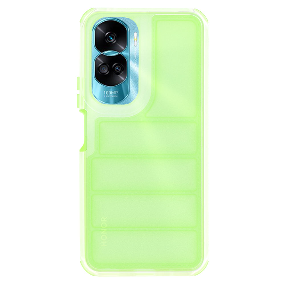 Custodia per Honor 90 Lite, Techsuit, Wave Shield, Verde