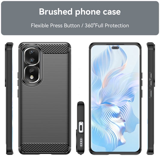 Custodia per Honor 90 Pro / 80 Pro, Techsuit, Carbonio, Nera