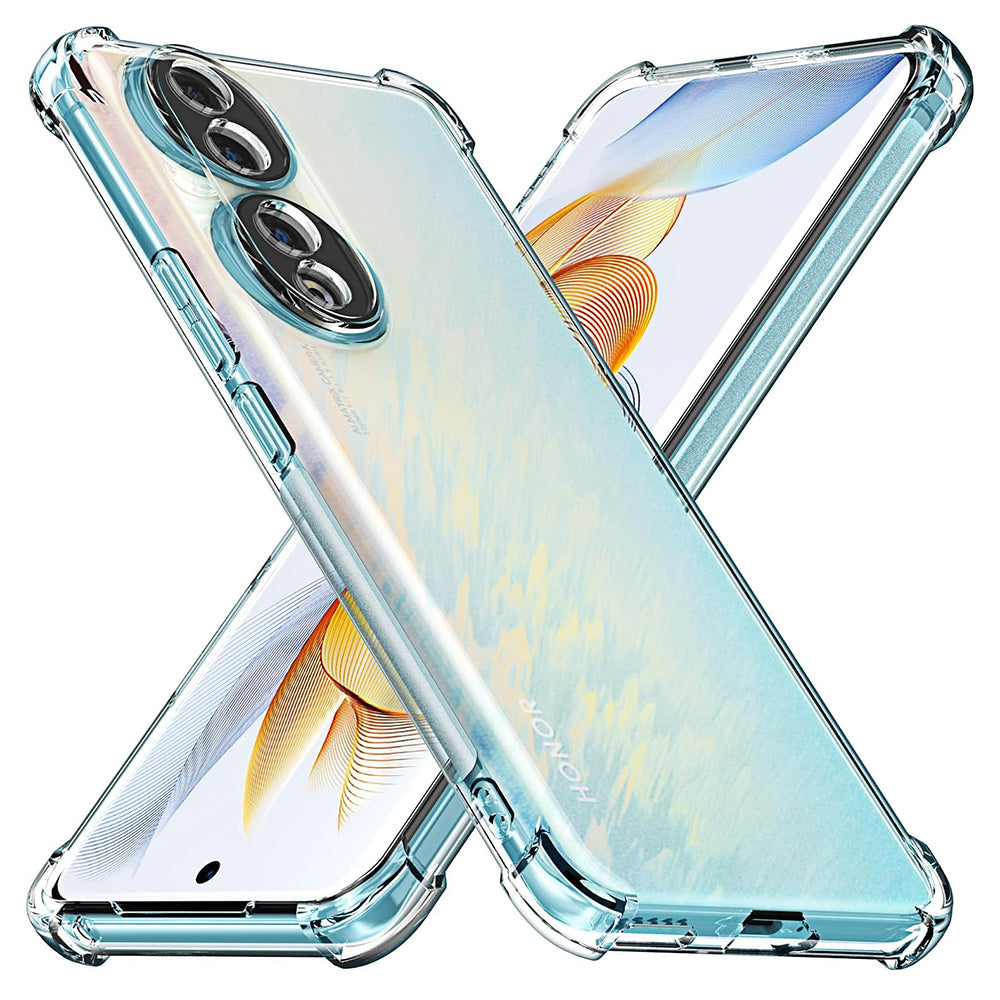 Custodia per Honor 90 Pro, Techsuit, Shockproof Clear, Trasparente