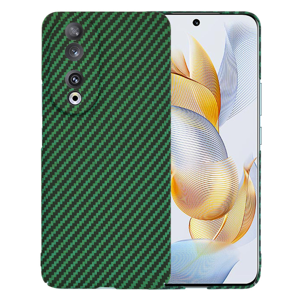 Custodia per Honor 90, Techsuit, Carbonite FiberShell, Verde