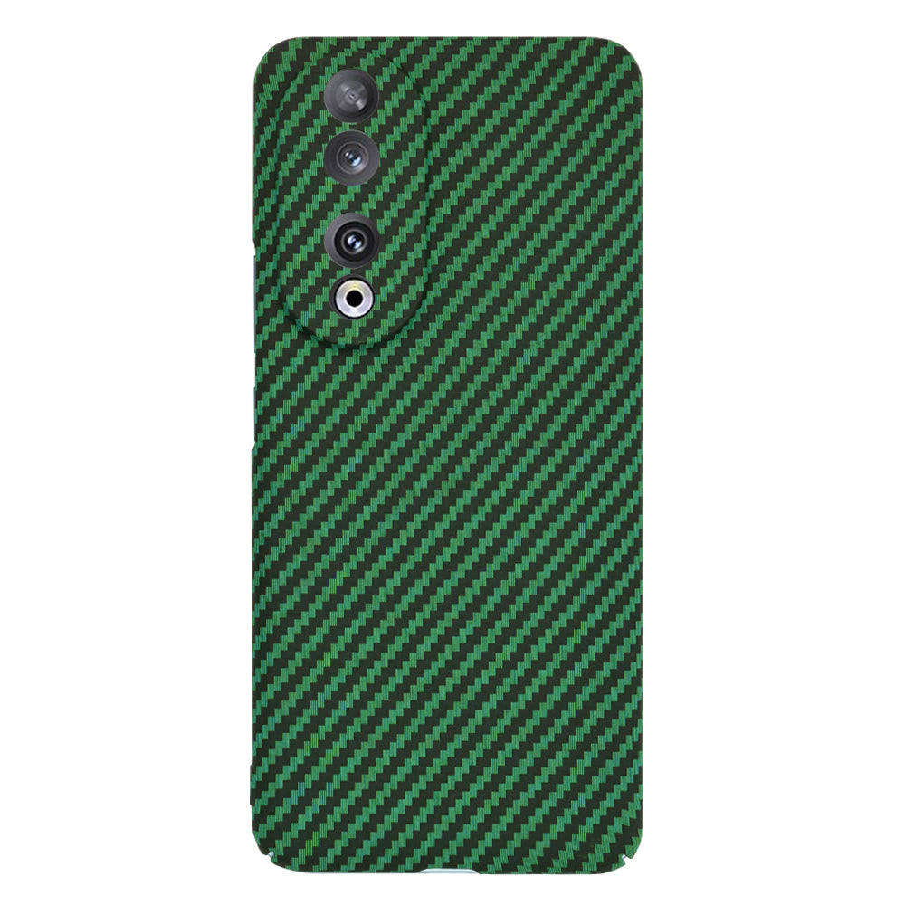 Custodia per Honor 90, Techsuit, Carbonite FiberShell, Verde