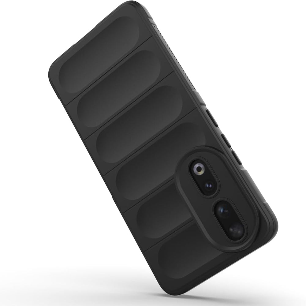 Custodia per Honor 90, Techsuit, Magic Shield, Nera