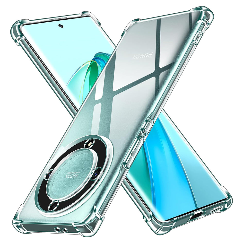 Custodia per Honor Magic5 Lite, Techsuit, Shockproof Clear, Trasparente
