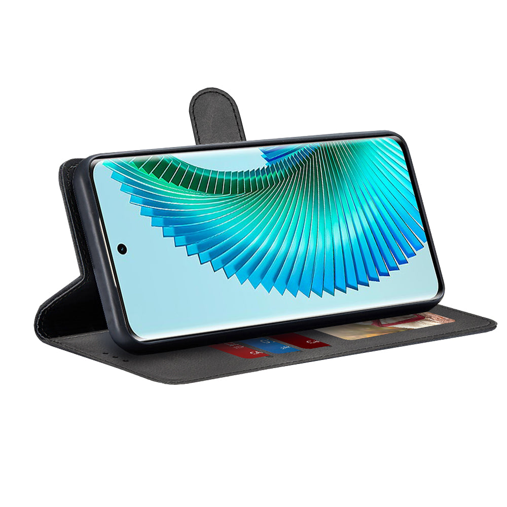 Custodia per Honor Magic6 Lite, Techsuit, Diary Book, Nera