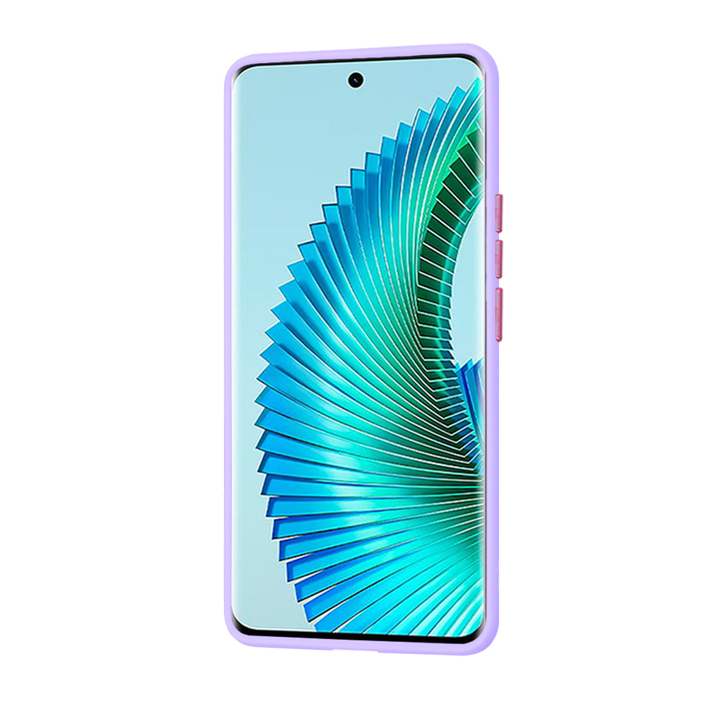 Custodia per Honor Magic6 Lite, Techsuit, HaloFrost, Viola Chiaro