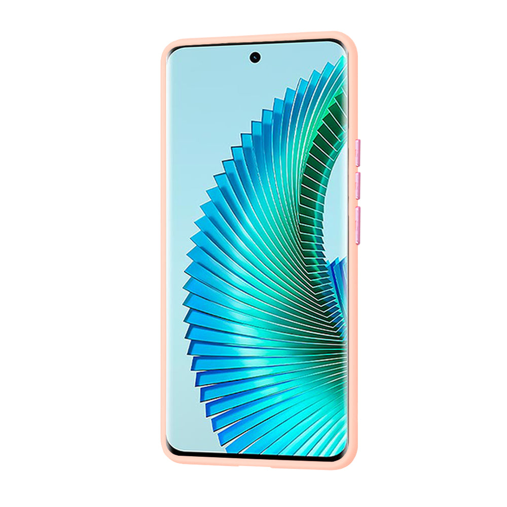 Custodia per Honor Magic6 Lite, Techsuit, HaloFrost, Rosa