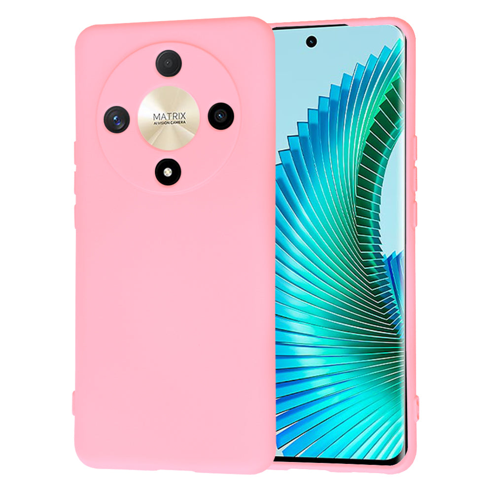 Custodia per Honor Magic6 Lite, Techsuit, SoftFlex, Rosa Chiaro