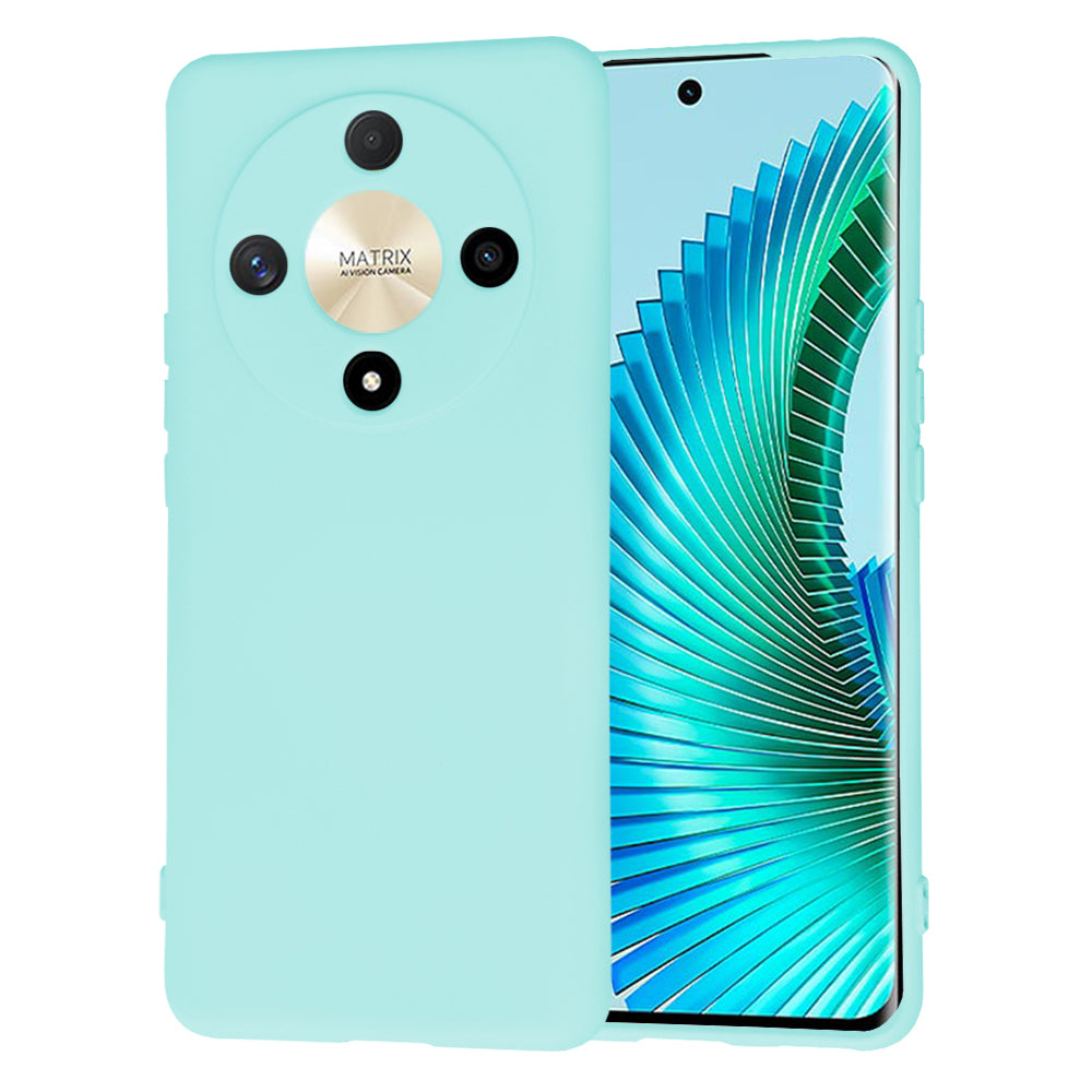 Custodia per Honor Magic6 Lite, Techsuit, SoftFlex, Turchese