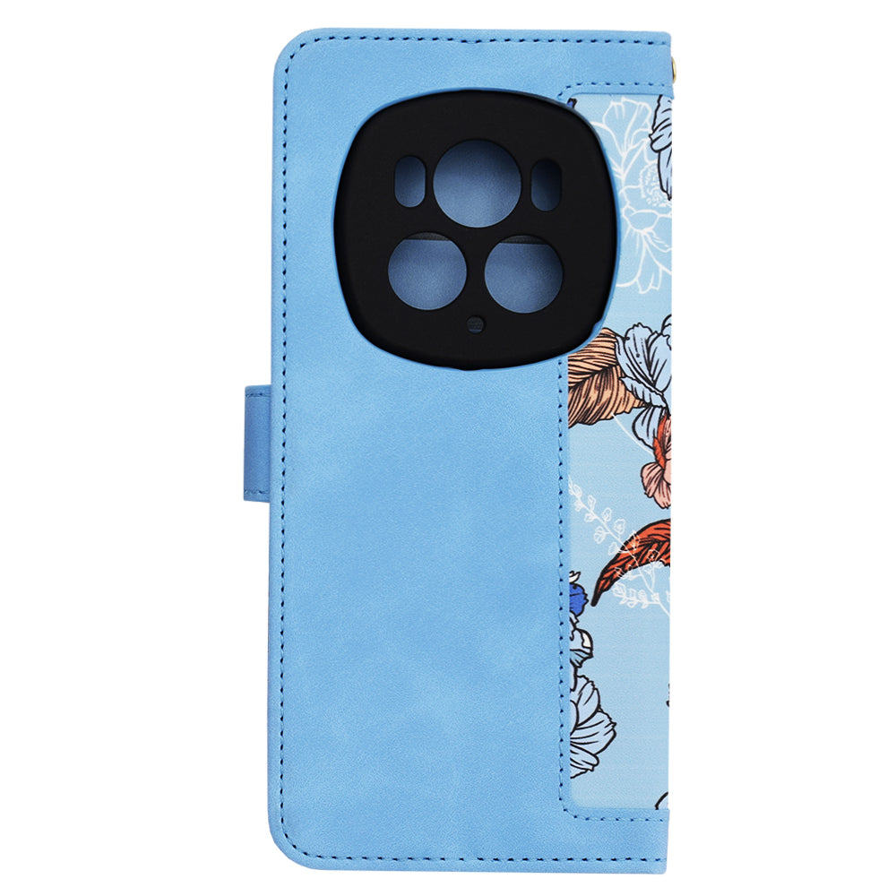 Custodia per Honor Magic6 Pro, Techsuit, FlipCraft, Blu