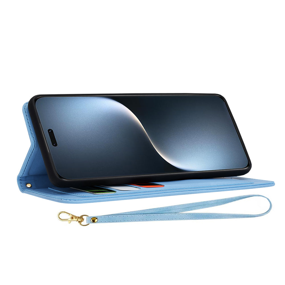 Custodia per Honor Magic7 Pro, Techsuit, FlipCraft, Blu
