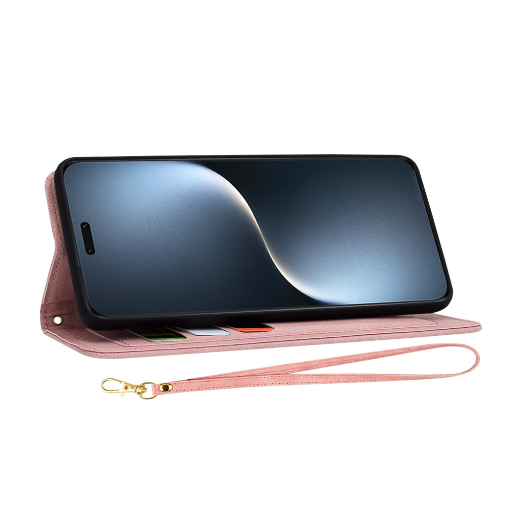 Custodia per Honor Magic7 Pro, Techsuit, FlipCraft, Rosa