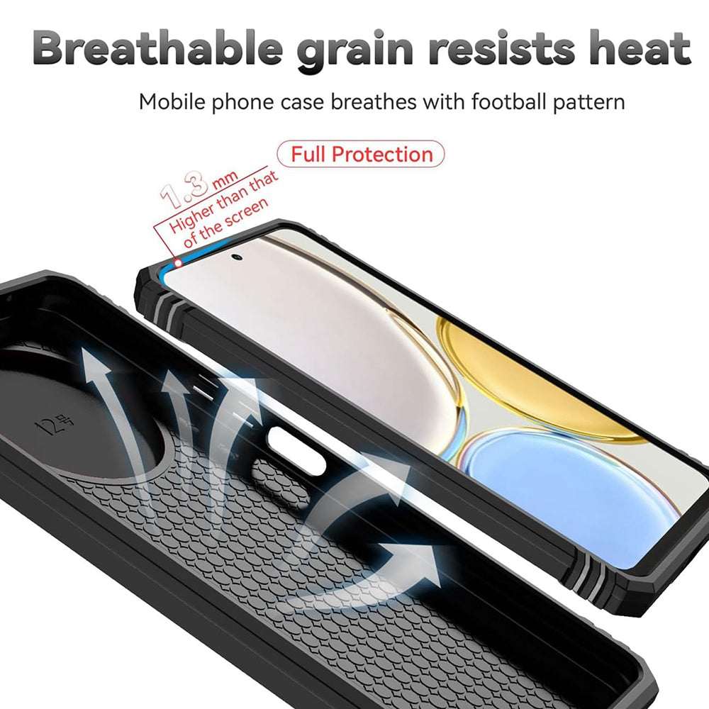 Custodia per Honor Magic8 Lite, Techsuit, CamShield, Rosa Dorato