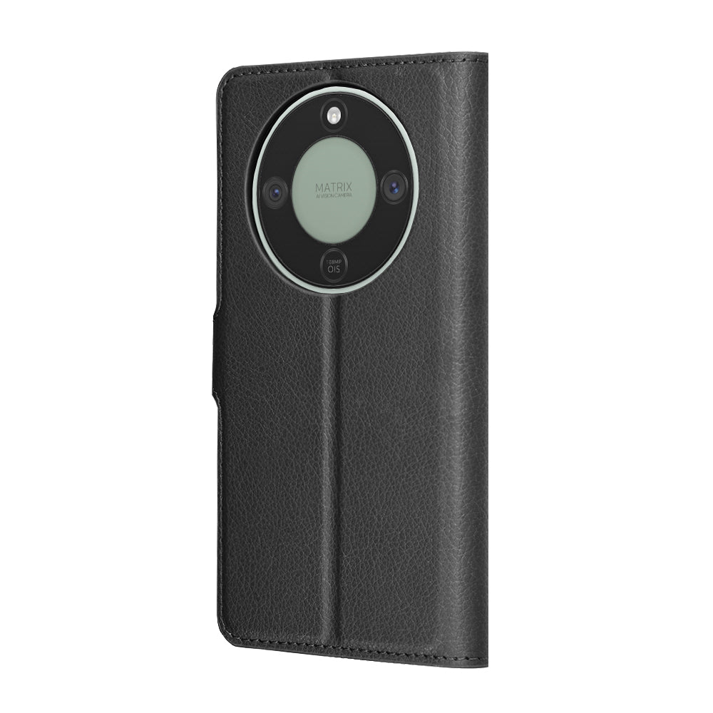 Custodia per Honor Magic8 Lite, Techsuit, Leather Folio, Nera
