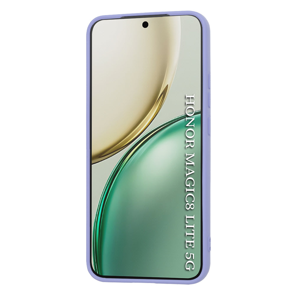 Custodia per Honor Magic8 Lite, Techsuit, SoftFlex, Lilla Chiaro