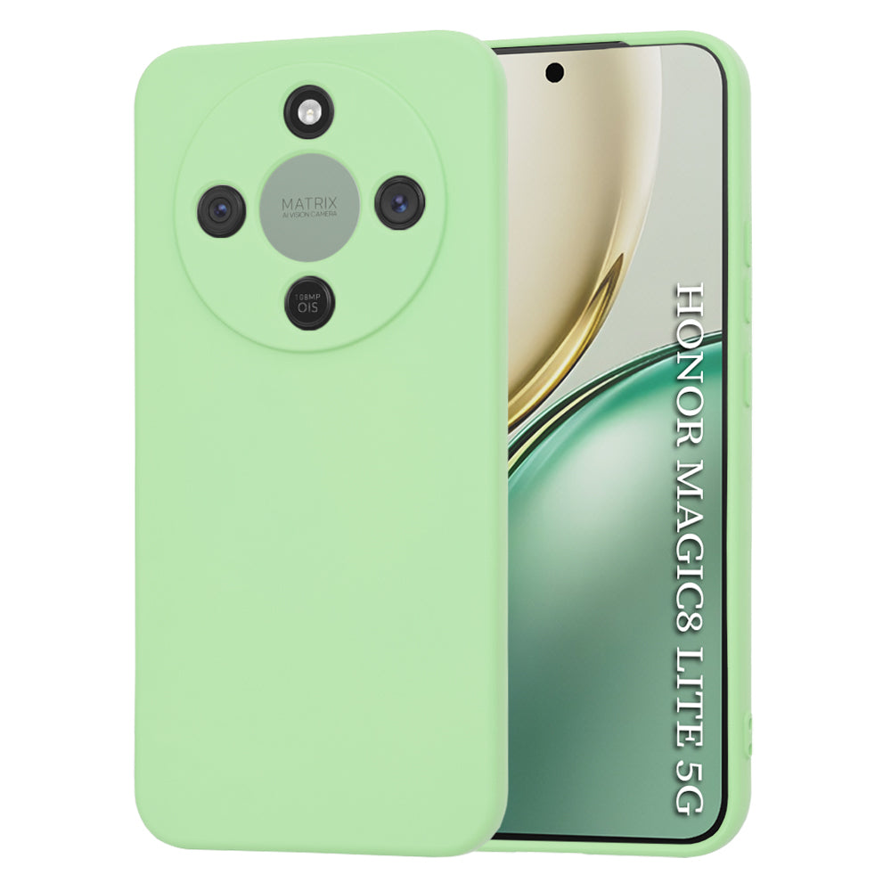 Custodia per Honor Magic8 Lite, Techsuit, SoftFlex, Verde Chiaro