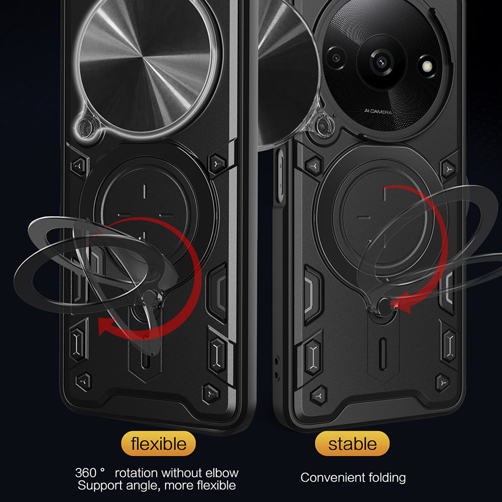 Custodia per Honor Magic8 Pro, Techsuit, CamGuard Pro, Blu