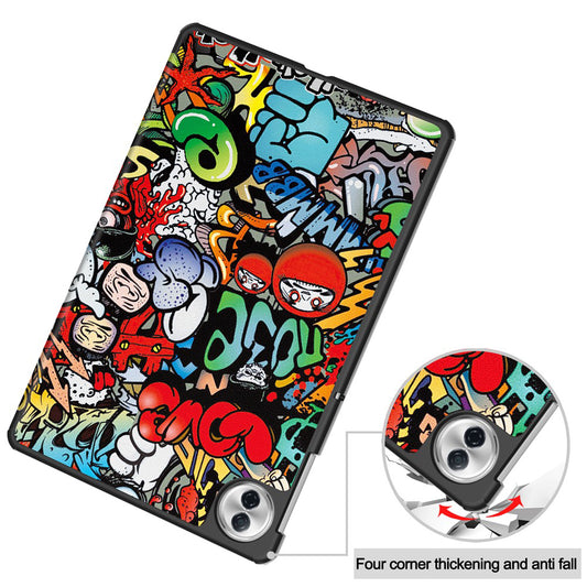 Custodia per Honor Pad 10, Techsuit, FoldPro Urban Vibe, Multicolore