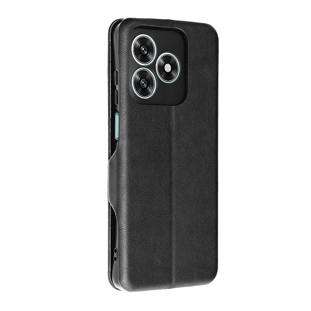 Custodia per Honor X5c Plus, Techsuit, Safe Wallet Plus, Nera